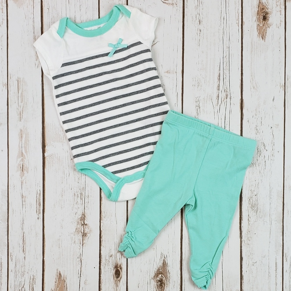 Baby Girls Outfit, Size 3-6 Months